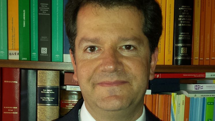 El profesor Maldonado Molina es profesor titular de Derecho del Trabajo y de la Seguridad Social de la Universidad de Granada. Foto: UGR